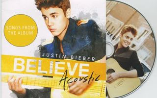 JUSTIN BIEBER: Believe Acoustic – 5 track Sampler CD-EP 2013
