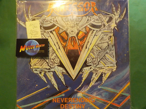 AGRESSOR - NEVERENDING DESTINY - GER 1990 EX-/EX+ LP - Huuto.net