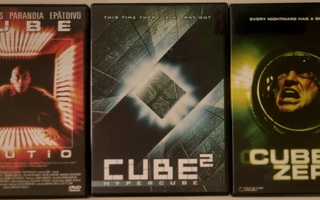 CUBE-TRILOGIA DVD (3 X 1 DISC)