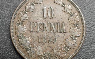 10 penniä 1895  #1451