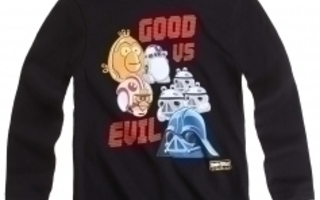 Pitkähihainen paita Angry Birds Star Wars koko 104 UUSI