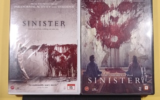 (SL) 2 DVD) Sinister (2012) 1 ja 2 (2015) II