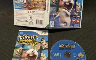 Rayman Raving Rabbids TV Party PS2 CiB
