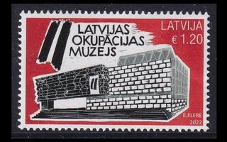 Latvia 1162 ** Miehitysmuseo (2022)