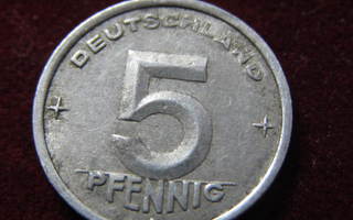 5 pfenning 1949A DDR