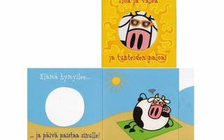 kortti ** Lehmä - erilaisia piirroskortteja
