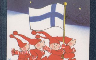 Virpi Pekkala: Tontut ja Suomen lippu tk..käytetty