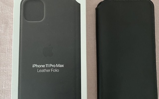 IPhone 11 Pro Max suojakuoret, nahkaa