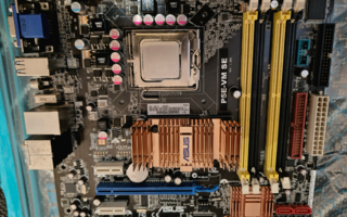 P5E-VM +Core 2 Quad ja Maximus III Formula Intel i5-750