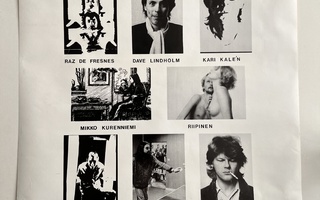 Cisse Häkkinen ja Albert Järvinen näyttelyjuliste 1979