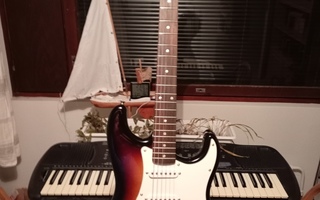 Squier Stratocaster affinity by Fender+ Peavey 25W