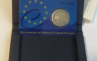 2€ Andorra 2014 Amission to the Council of Europ