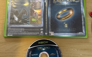 The Lord of the Rings The Fellowship of the Ring, Xbox Boxed