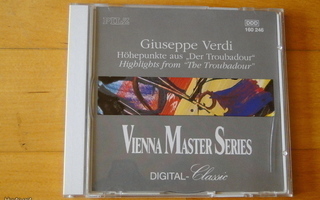 Verdi: THE TROUBADOUR, highlights , cd
