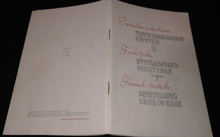 Taistelukuvaajain Näyttely Vihko 1942 PK160/12
