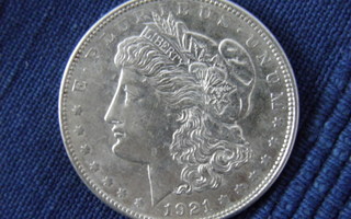 USA  1 dollari Ag Morgan v. 1921