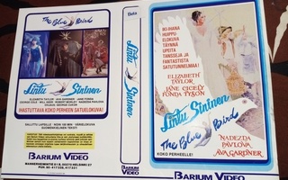 VHS kansipaperi LINTU SININEN - THE BLUE BIRD