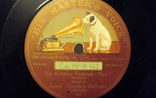 78 rpm La Boheme Fantasie-Part 1/Part 2