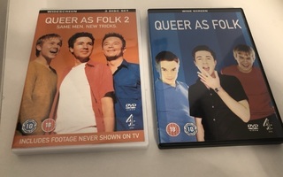 Queer as Folk 1 & 2 (DVD TV-Sarja) Alkuperäinen Brittiversio