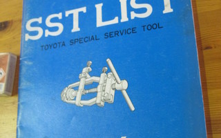 Työkalukirja Toyota 1976