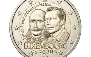 2€ Rulla Luxemburg 2020 Henri