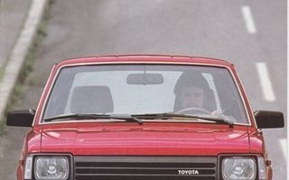 Toyota Starlet -esite, 1982