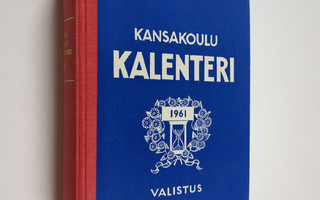 Suomen kansakoulukalenteri 1961