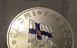 Suomi Taisteli 1944. Hopeamitali 925. 26g.