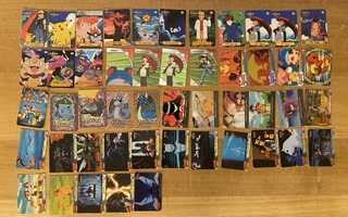 Pokemon Topps kortteja