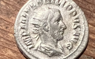 Rooma 244-249 Antoninianus hopeaa