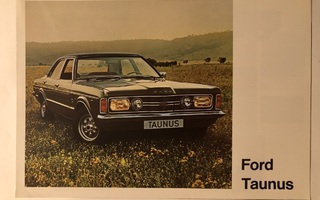 Myyntiesite - Ford Taunus - 3/1973