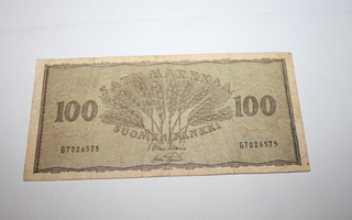 100 mk 1955. Kl 3.
