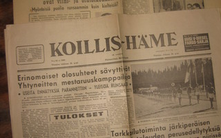 Sanomalehti  Koillis-Häme  2 kpl