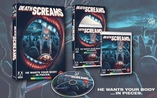 Death Screams Limited Edition (With Booklet) Blu-Ray (UUSI)