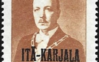 1941 Itä-Karjala Ryti 2,75 mk Normaali R ** LaPe I-K 25 I