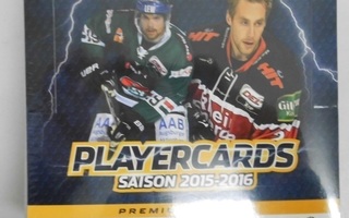 2015-16 DEL Playercards Premium Series 1 Box