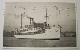 VANHA Postikortti Laiva Vellamo 1953