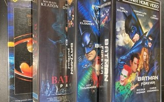 Batman 1-4 4xVHS