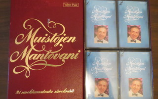 Valitut Palat: Muistojen Mantovani 4 c-kasetin boxi