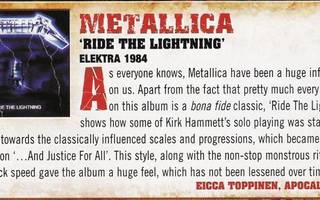Metallica: Ride the Lightning • LUE MERKITYS