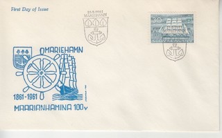 FDC 1961 Maarianhamina