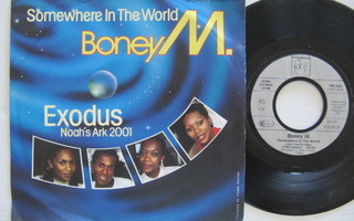Boney M. Somewhere In The World / Exodus   7" sinkku