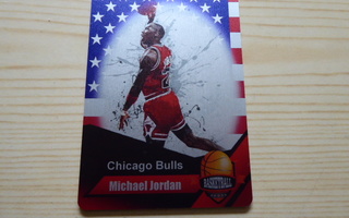 Uniikki prototyyppi Michael Jordan metallinen kortti