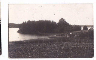 VANHA Valokuva Postikortti Ojakkala Vihti Nummela 1914