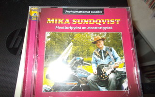 CD MIKA SUNDQVIST ** MOOTTORIPYÖRÄ ON MOOTTORIPYÖRÄ **