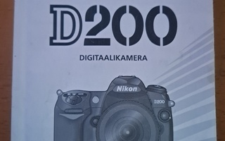 Nikon 200 Ohjekirja