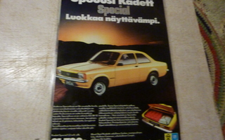 Opel Kadett -77 mainos