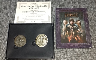 Hobbit Extended Edition  Blu Ray + coin set