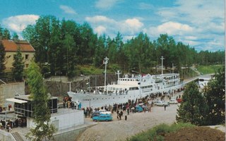 Lappeenranta: Saima - laiva ja Mälkiän sulku