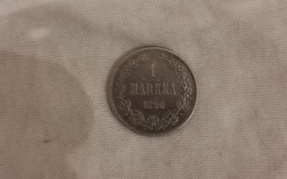 1 markka 1890, Suomi
